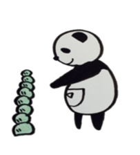 Stamp of panda-chan sticker #10118589