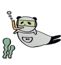 Stamp of panda-chan sticker #10118591