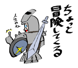 It is easy to participate on the way sticker #10118603