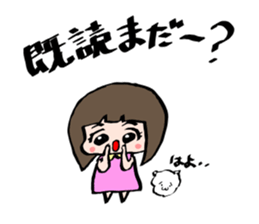 It is easy to participate on the way sticker #10118614