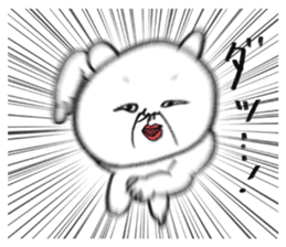 okame the cat2 (okamenyan) sticker #10118686