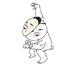 okame the cat2 (okamenyan) sticker #10118698