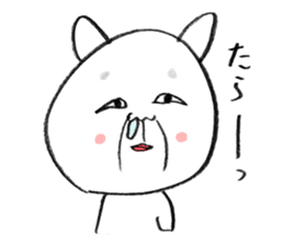 okame the cat2 (okamenyan) sticker #10118701