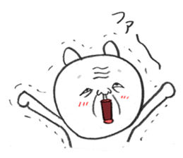 okame the cat2 (okamenyan) sticker #10118709