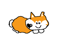 Shiba inu MOMO chan the third as well 15 sticker #10118791