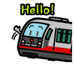 Deformed the Kyushu train. NO.2 sticker #10119279