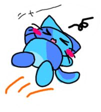 story ob cat sticker #10119350