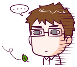 BossTwo Boy "M" sticker #10119376