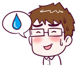 BossTwo Boy "M" sticker #10119379