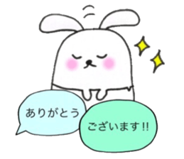 Balloons Egg Bunny sticker #10119752