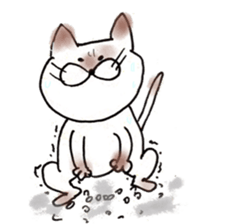 huguri Cat sticker #10120395