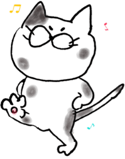 huguri Cat sticker #10120400