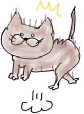 huguri Cat sticker #10120406