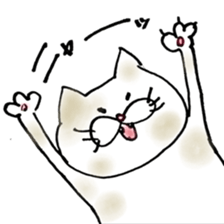 huguri Cat sticker #10120418