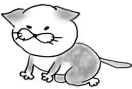 huguri Cat sticker #10120427