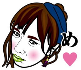 Strange face all stars 25. sticker #10120953