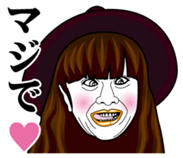 Strange face all stars 25. sticker #10120965