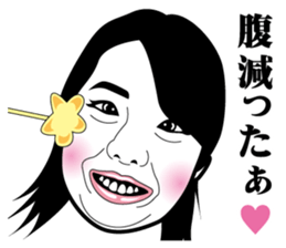 Strange face all stars 25. sticker #10120979