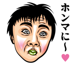 Strange face all stars 25. sticker #10120983