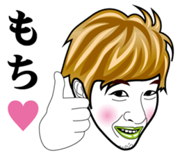 Strange face all stars 25. sticker #10120988