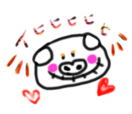 Mainly pig's sticker #10121526