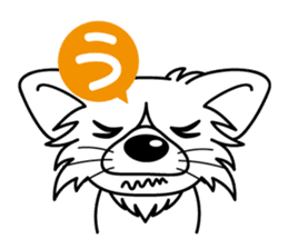 "AIUEO" of the little Rascal "Hime" 1st sticker #10122114