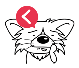 "AIUEO" of the little Rascal "Hime" 1st sticker #10122119