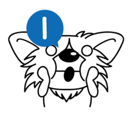 "AIUEO" of the little Rascal "Hime" 1st sticker #10122148