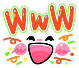 Cutie and pop words sticker #10122254