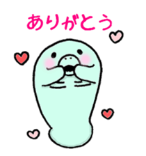 manatty sticker #10122360