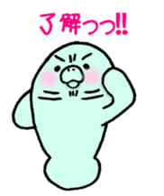 manatty sticker #10122361