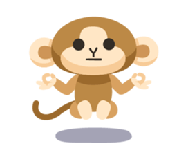 MONKING monkey sticker #10122392