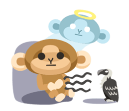 MONKING monkey sticker #10122393