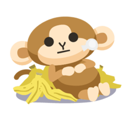 MONKING monkey sticker #10122394