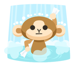 MONKING monkey sticker #10122395