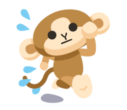 MONKING monkey sticker #10122399