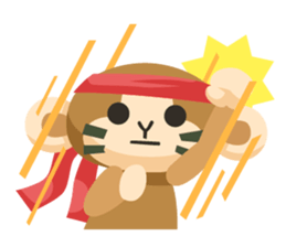 MONKING monkey sticker #10122400