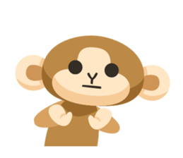 MONKING monkey sticker #10122404