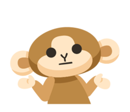 MONKING monkey sticker #10122405