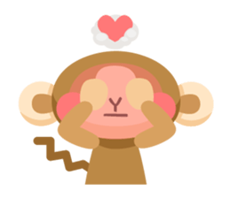 MONKING monkey sticker #10122413
