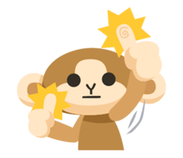MONKING monkey sticker #10122417