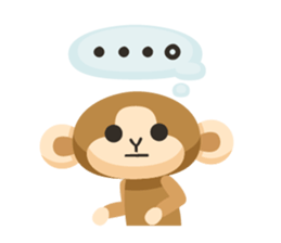 MONKING monkey sticker #10122418