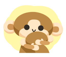 MONKING monkey sticker #10122423