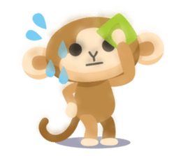 MONKING monkey sticker #10122424