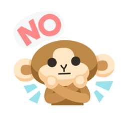 MONKING monkey sticker #10122427
