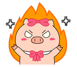 OFFICE PIG 3 : In love sticker #10122560