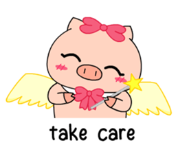 OFFICE PIG 3 : In love sticker #10122578