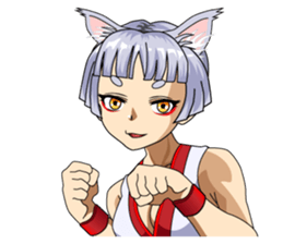 Ninja Girl Wars: Shrine Maiden Awakens sticker #10122636