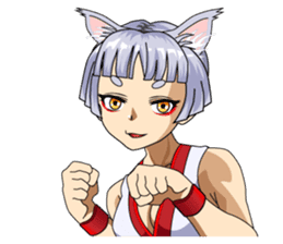 Ninja Girl Wars: Shrine Maiden Awakens sticker #10122636