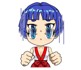 Ninja Girl Wars: Shrine Maiden Awakens sticker #10122642